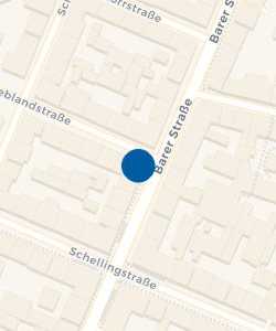Vorschau: Karte von Taxi Barerstrasse-Schellingstrasse