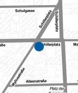 Vorschau: Karte von Mylius Apotheke Schillerplatz