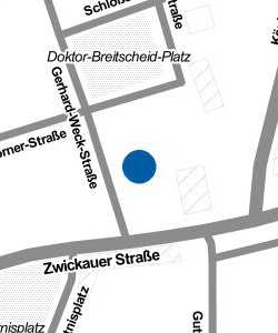 Vorschau: Karte von Polizeidirektion Zwickau/Polizeirevier Werdau