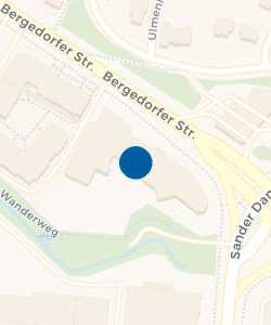 Vorschau: Karte von BMW Niederlassung Hamburg Filiale Bergedorf