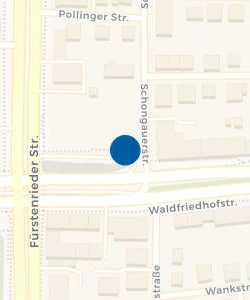 Vorschau: Karte von Waldfriedhofstraße (Waldfriedhof)