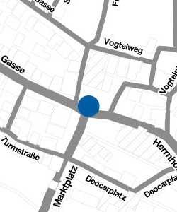 Vorschau: Karte von Der Marktplatz Herriedens