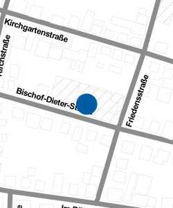 Vorschau: Karte von Kindertagesstätte Friedensstraße