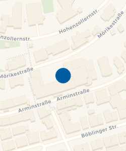Vorschau: Karte von Evangelisches Mörike-Gymnasium Evangelische Mörike-Realschule