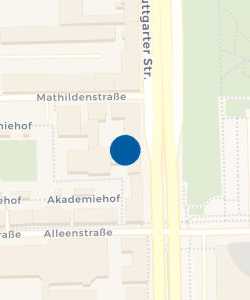 Vorschau: Karte von Akademie für Darstellende Kunst Baden-Württemberg GmbH