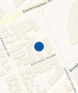 Vorschau: Karte von Polizeirevier 8 Kärntner Straße