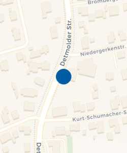 Vorschau: Karte von Postagentur, Lotto und Schreibwaren - Norbert Brundert
