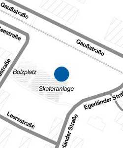 Vorschau: Karte von Skatepark Bayreuth Schanz