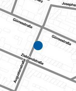 Vorschau: Karte von BlumenWerkstatt am Josephsplatz