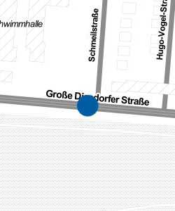 Vorschau: Karte von Stadtbahn-Haltestelle Schmeilstr