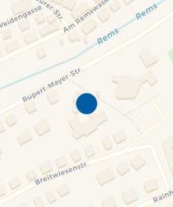 Vorschau: Karte von Kindergarten Hussenhofen St. Katharina