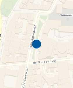 Vorschau: Karte von Hildeboldplatz