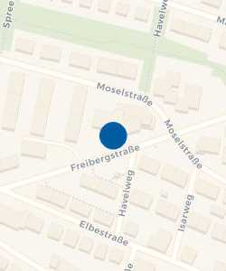 Vorschau: Karte von Tageseinrichtung für Kinder Freibergstraße