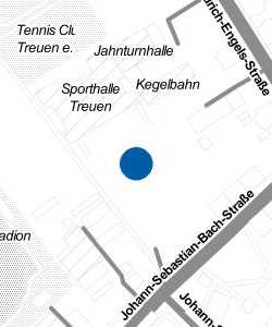 Vorschau: Karte von Parkplatz Sporthalle/Stadion