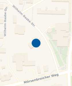 Vorschau: Karte von Polizeiwache Mörsenbroich