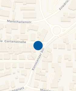 Vorschau: Karte von Postfiliale Konstanzer Straße