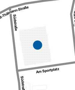 Vorschau: Karte von Sportplatz Südstraße