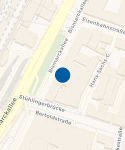 Vorschau: Karte von Berlitz Sprachschule Freiburg