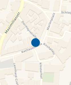 Vorschau: Karte von Rathaus Geisenfeld Bürgerbüro, Standes- und Rentenamt