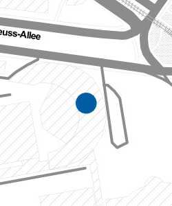 Vorschau: Karte von Taxistand Theodor-Heuss-Allee / Messe Halle 6