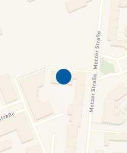 Vorschau: Karte von Kindertagesstätte und Familienzentrum Metzer Straße