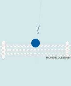 Vorschau: Karte von Hohenzollernbrücke