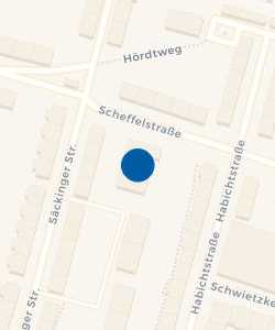 Vorschau: Karte von Tageseinrichtung für Kinder - Scheffelstraße