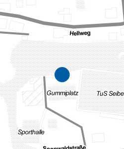 Vorschau: Karte von Zeltplatz TuS Seibersbach