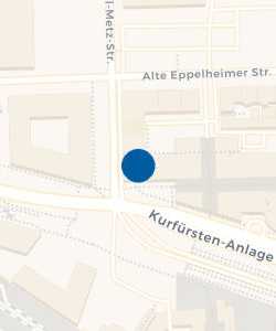 Vorschau: Karte von RNV-Kundenzentrum Heidelberg