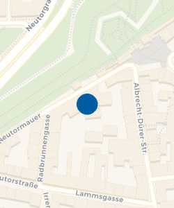 Vorschau: Karte von Dürer - Hotel Nürnberg