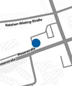 Vorschau: Karte von Raiffeisenbank Wesermarsch-Süd eG - Kompetenzzentrum Brake