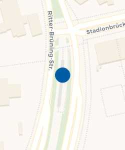 Vorschau: Karte von Bahnhof Stadionbrücke