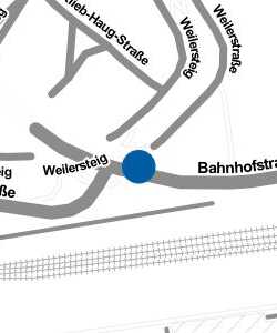 Vorschau: Karte von Blaubeuren Bahnhofstraße