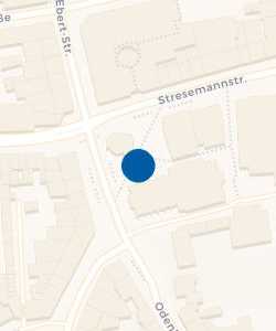 Vorschau: Karte von Marienplatz Rheydt