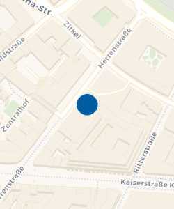 Vorschau: Karte von Parkhaus Herrenstrasse/Zirkel
