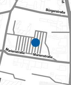 Vorschau: Karte von Cottbus, Busbahnhof (außer Betrieb) / Rückbau August 2020