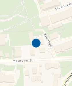 Vorschau: Karte von Studentenwohnheim Eckertweg
