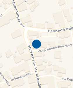 Vorschau: Karte von Sparkasse Memmingen-Lindau-Mindelheim - Geschäftsstelle