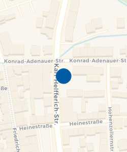 Vorschau: Karte von Karl-Helfferich-Straße / Konrad-Adenauer-Straße