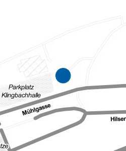 Vorschau: Karte von Parkplatz Klingbachhalle