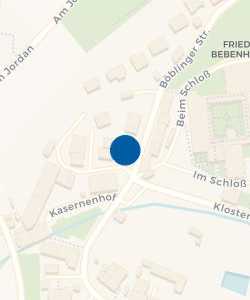 Vorschau: Karte von Verwaltungsstelle Bebenhausen