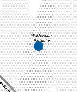 Vorschau: Karte von Waldseilpark Karlsruhe