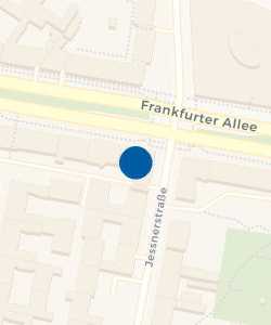 Vorschau: Karte von Hautzentrum Friedrichshain