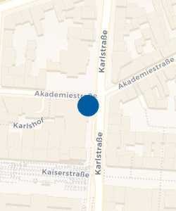 Vorschau: Karte von Parkhaus Akademiestraße (Saturn)