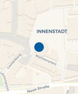 Vorschau: Karte von Tourist-Information Ulm/Neu-Ulm