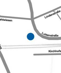 Vorschau: Karte von Parkplatz Luisenstraße an der Bahn