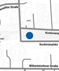 Vorschau: Karte von Korbinianplatz