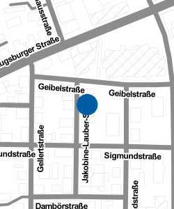 Vorschau: Karte von Diakonie-Sozialstation Augsburg