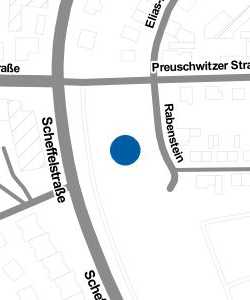 Vorschau: Karte von DOMICIL - Seniorenpflegeheim Scheffelstrasse GmbH