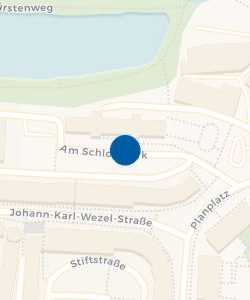 Vorschau: Karte von Parkplatz Stadtwerke/Bibliothek